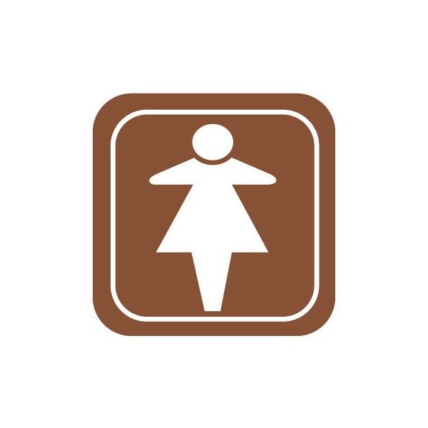 Architectural Sign - Women Symbol